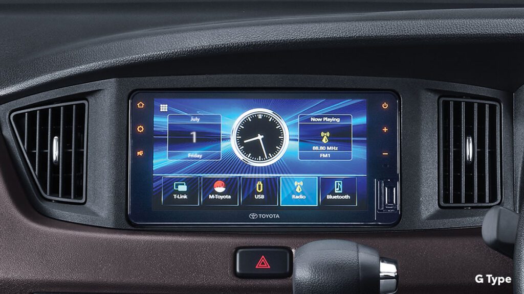 head unit touchscreen new toyota calya