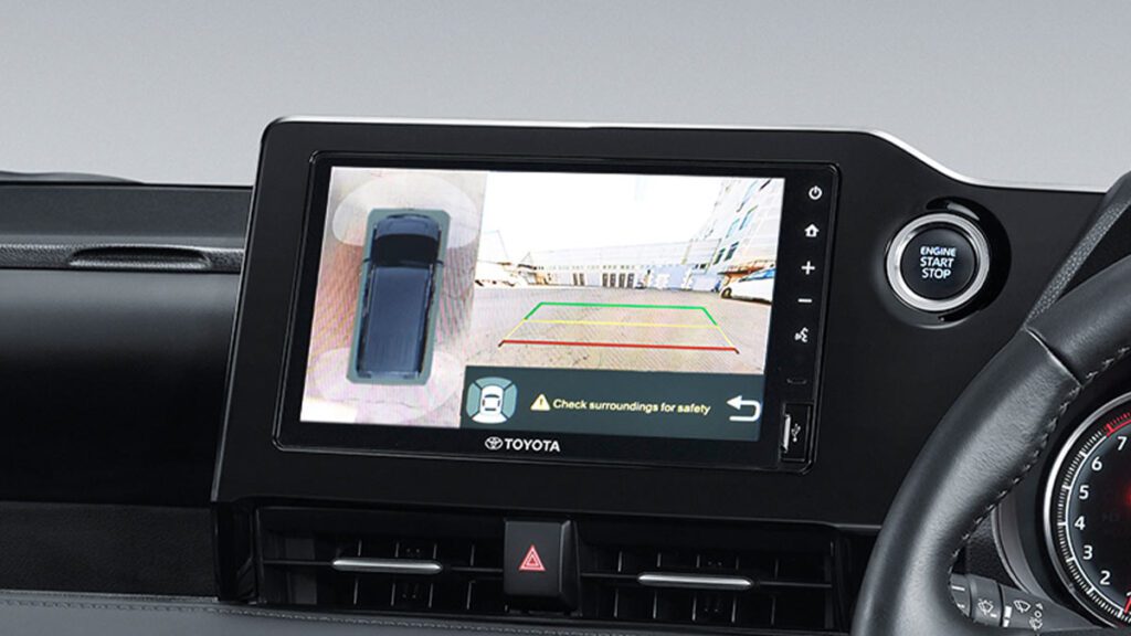 panoramic view monitor toyota voxy