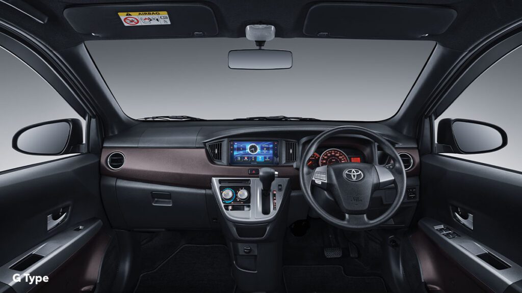 interior new toyota calya 2026 dashboard modern
