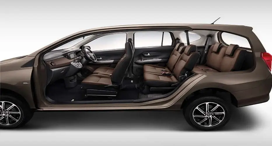 konfigurasi 7 seater toyota calya terbaru